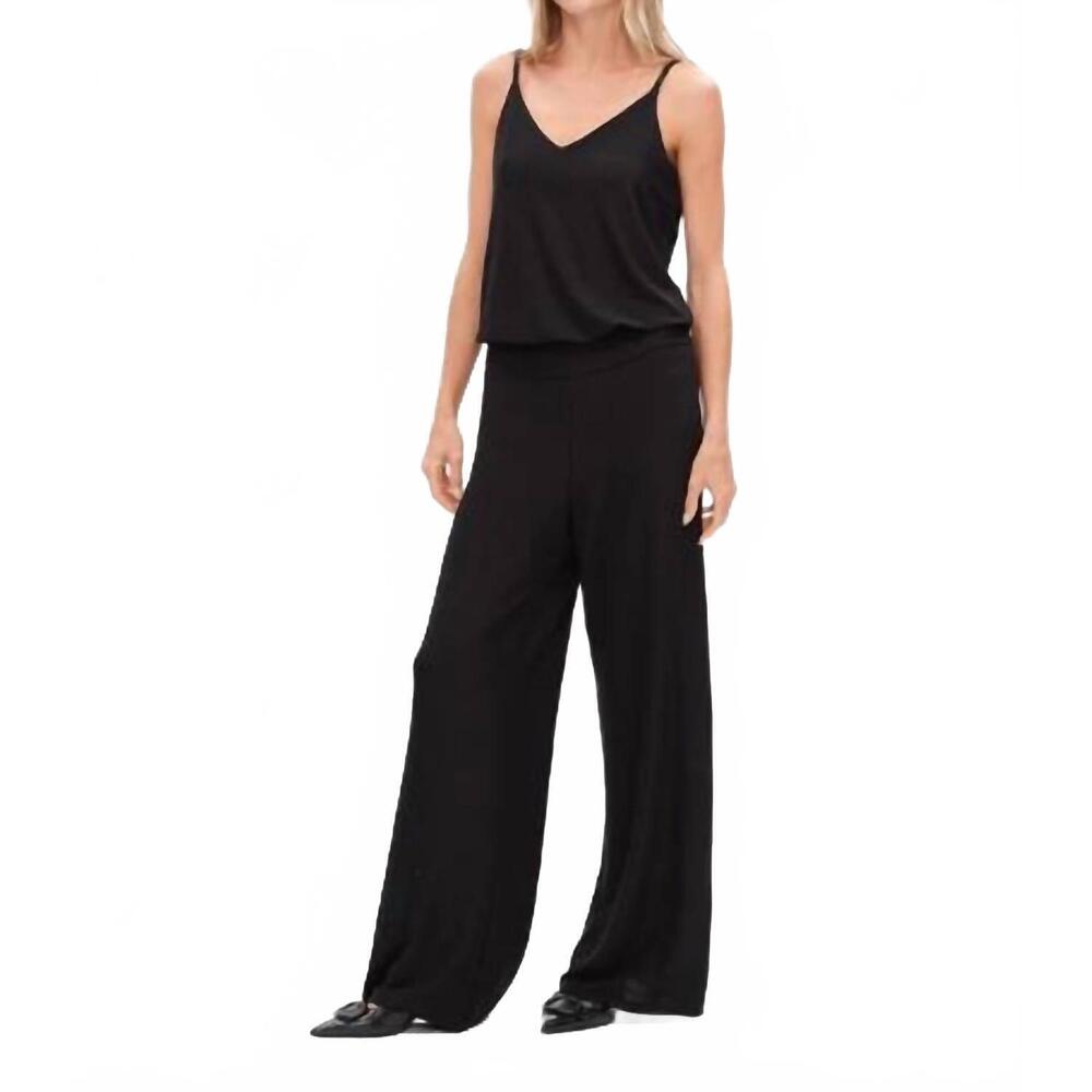NEW SIX/FIFTY nova lurex jumpsuit in black